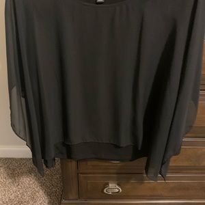 I.N. Studio black blouse. Size PXL
